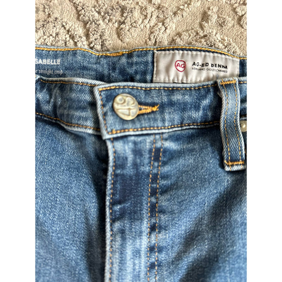 AG - ED Women's The Isabelle High-Rise Straight Crop Jeans Sz30 - Picture 6 of 10